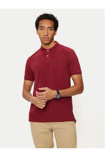 U.S. Polo Assn. us polo assn Mens Polo MUP3312-754 Red
