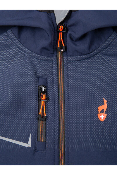 Aulp Jachetă Softshell SARIO K pentru băieți, bleumarin