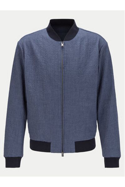 BOSS Jachetă bomber bărbătească 50433876 bleumarin