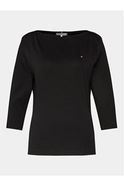 Tommy Hilfiger Γυναικεία Μπλούζα WW0WW40589 Μαύρη