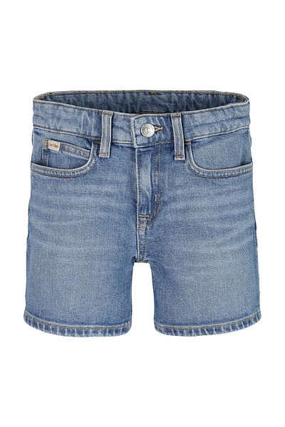 Calvin Klein Jeans Pantaloni scurți din denim pentru fete IG0IG02892 albaștri