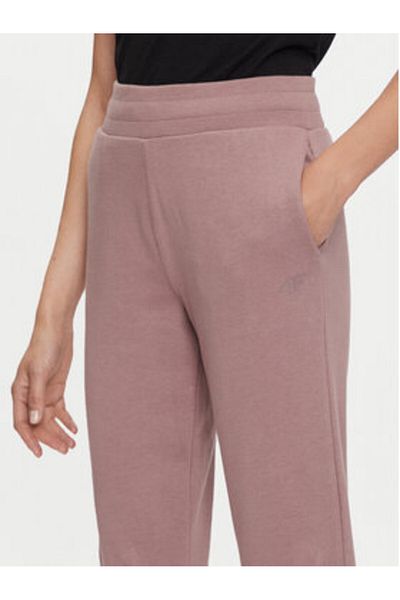 4F Pantaloni de trening pentru femei 4FWMM00TTROF0945 bej