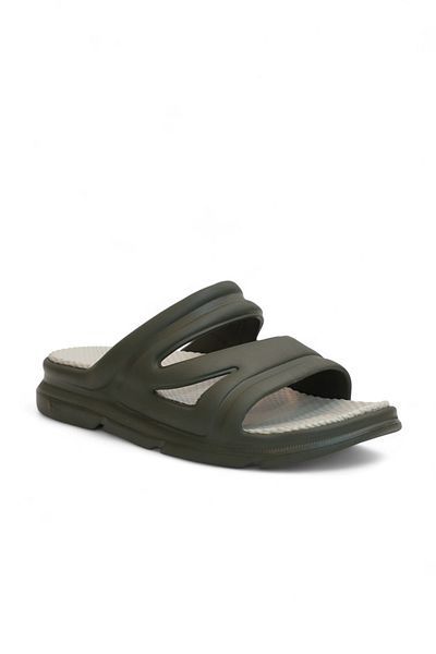 Konfores 2146-Olimpos Full Anatomical Men's Eva Slippers Compatible for Daily, Pool, Sea, Umrah and Hajj