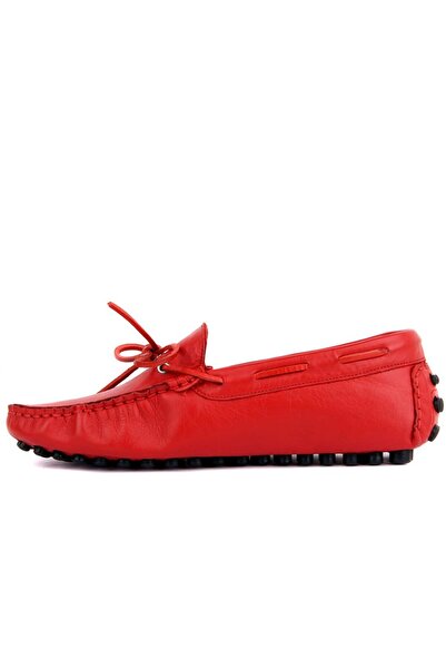 SailLakers Genuine leather red men's loafer 101-3791-11169