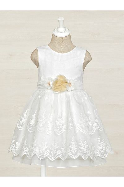 Abel & Lula abel lula Girl Elegant Dress 5022 White