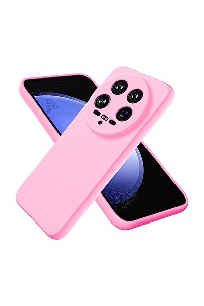 HANPORIUM حافظة سيليكون متوافقة مع هاتف Xiaomi 15 Ultra - غطاء مرن بلون باستي...