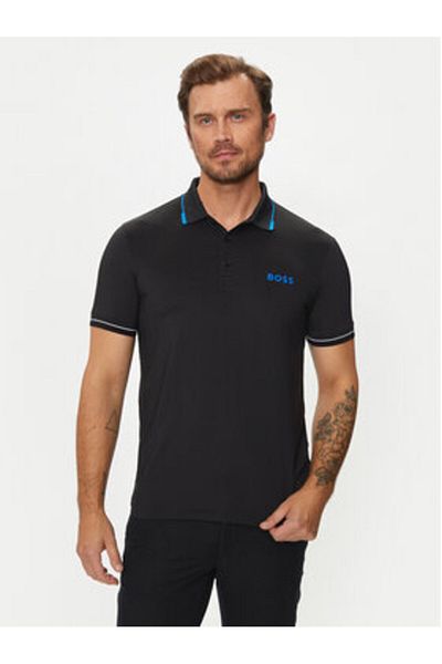 BOSS Polo bărbătesc 50506203 negru