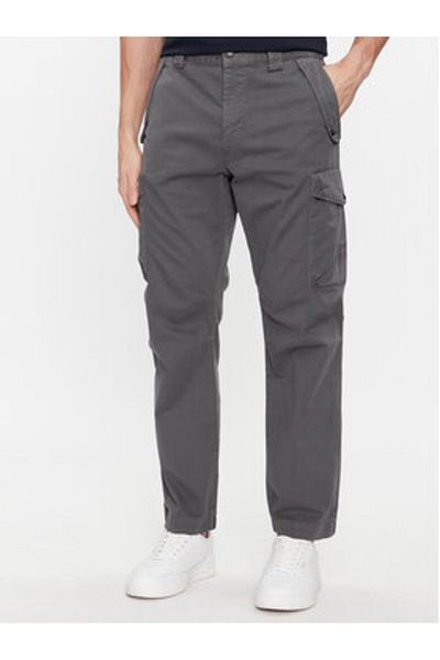 BOSS Men's Fabric Trousers 50509100 Gray