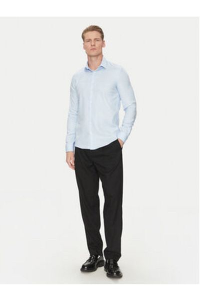 Calvin Klein Cămașă bărbătească K10K114316 Albastră