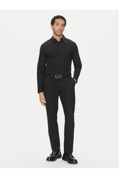 Calvin Klein Cămașă bărbătească LV04LB145G Neagră