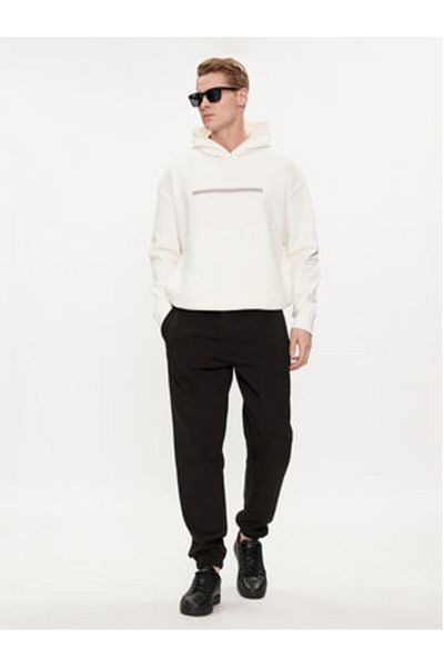Calvin Klein Mens Sweatshirt K10K112442 Ecru
