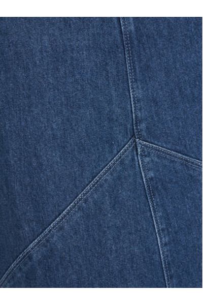 Bruuns Bazaar Fustă din denim pentru femei BBW4465 albastră