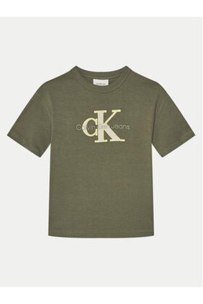 Calvin Klein Jeans Boy T-Shirt IB0IB02361 Green