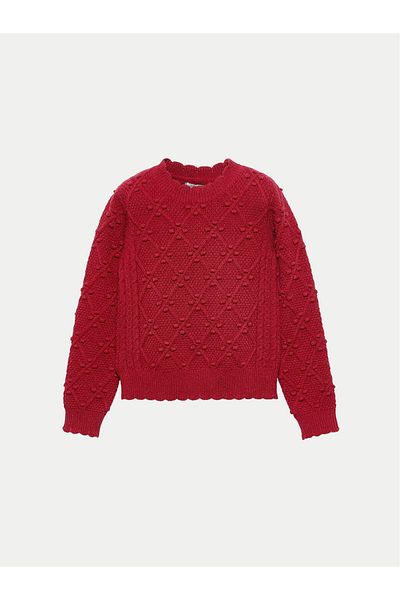 Abel & Lula abel lula Girl Sweater 5826 Red