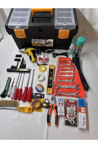 DİBA AVM 167 PARÇA DOLU DOLU TAKIM ÇANTASI TAMİR ÇANTASI FUL SET EVDE ARAÇ DA...