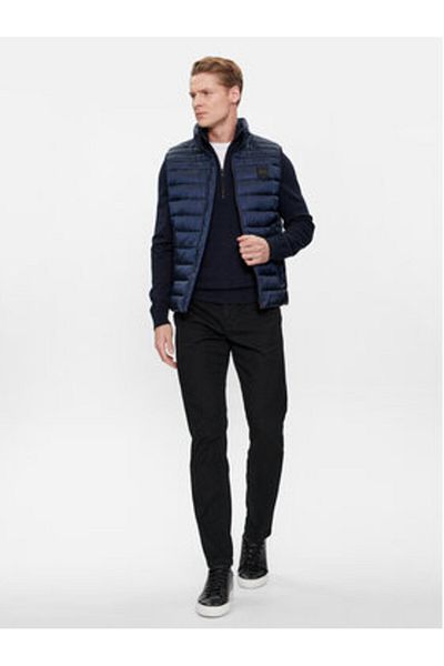 BOSS Men's Vest 50505255 Navy Blue