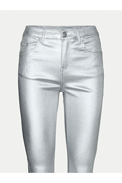 Vero Moda vero moda Women's Fabric Trousers 10329072 Silver