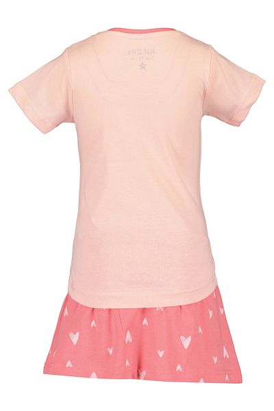 Blue Seven Girl T-shirt and skirt set 726015 X Pink