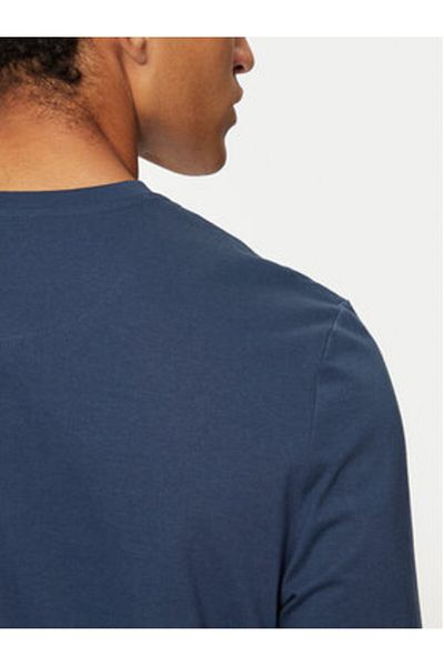 U.S. Polo Assn. Tricou cu mânecă lungă pentru bărbați US Polo Assn MUP1587-U87 Albastru