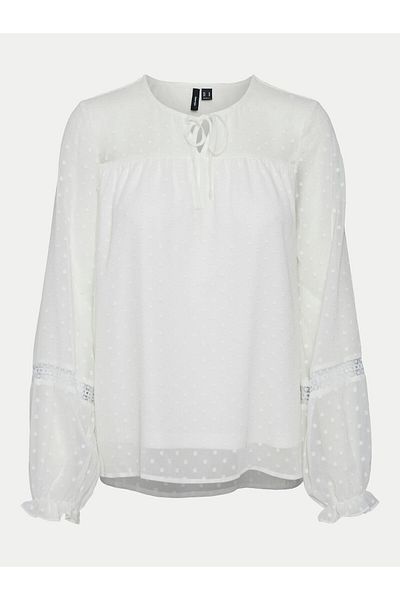 Vero Moda Bluză de damă 10314692 Alb