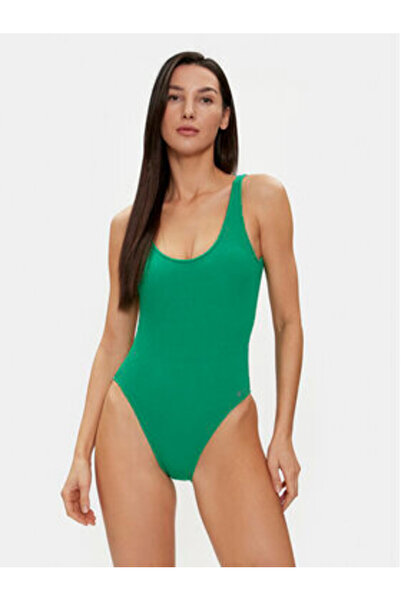 Banana Moon Costum de baie BELMAR SCRUNCHY pentru femei, verde