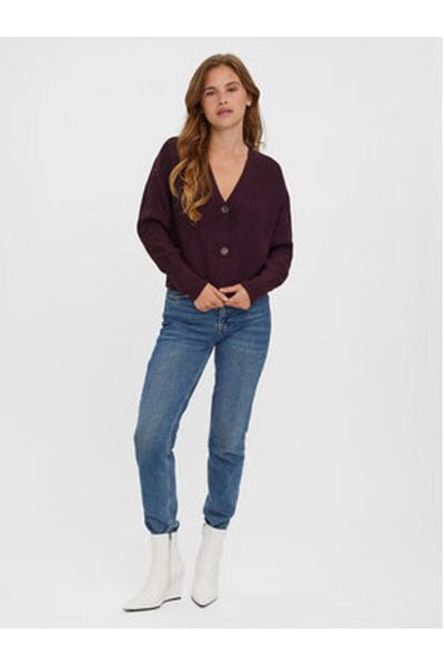 Vero Moda Women's Cardigan 10273853 Burgundy