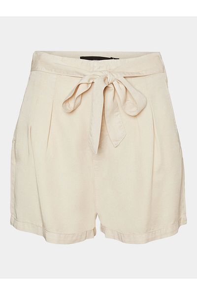 Vero Moda Women's Fabric Shorts 10209543 Beige