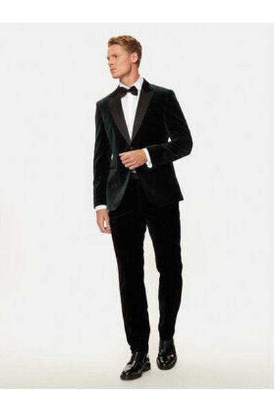 BOSS Men's Suit Pants 50527948 Black