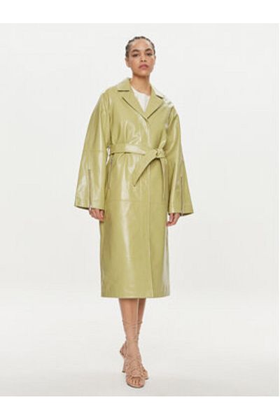 Birgitte Herskind Women's Transitional Coat 5129124 Green