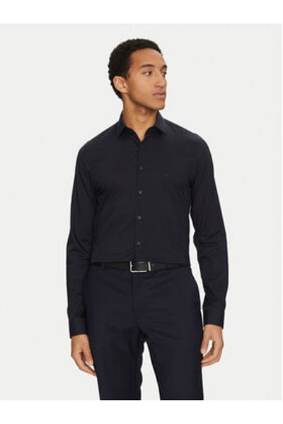 Calvin Klein Cămașă bărbătească K10K114356 bleumarin