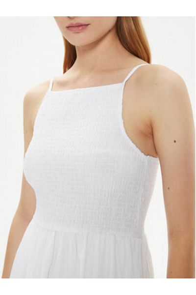 Brave Soul Rochie de vară pentru femei LDRW-659MIAWH albă