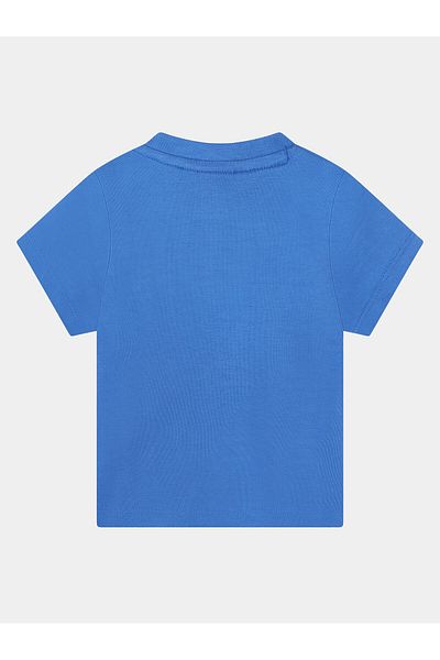 BOSS Tricou băieți J50601 M Albastru