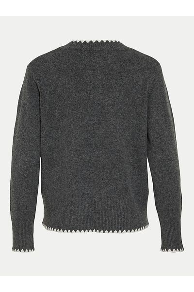 VILA vila Women's Sweater 14098864 Gray