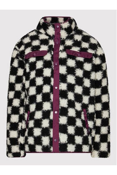 Vans Women's Sheepskin Coat VN0A5LJ37051 White, Black