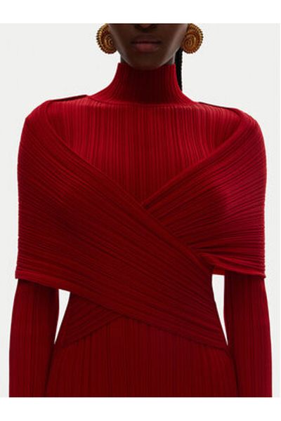 BALMAIN Women Evening Dress DF0RR835KH70 Red