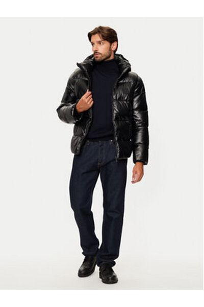 Calvin Klein Jachetă de iarnă pentru bărbați Calvin Klein K10K113721 Negru