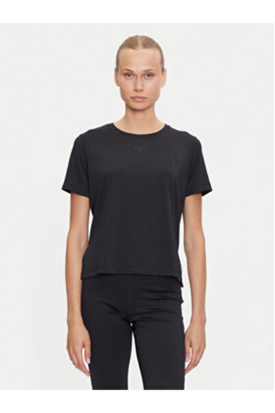 4F Tricou tehnic pentru femei 4FWAW24TFTSF1012 negru