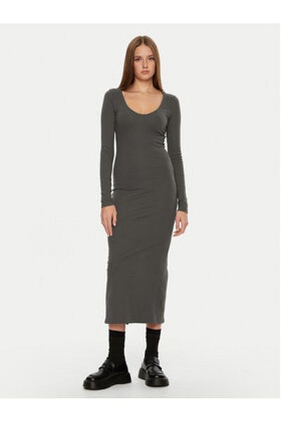 Brave Soul Women's Casual Dress LDRJ-624HOLLY Gray