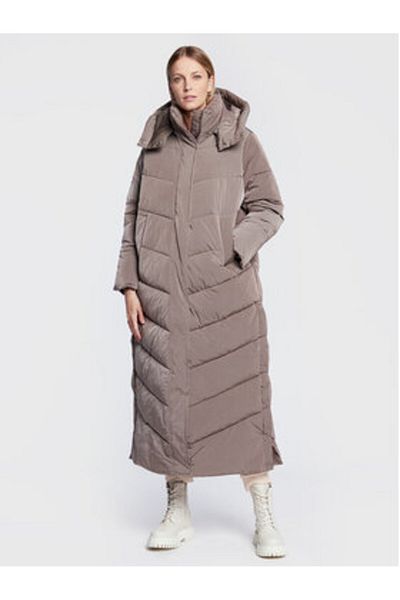Calvin Klein Women Winter Jacket K20K205127GZE Brown