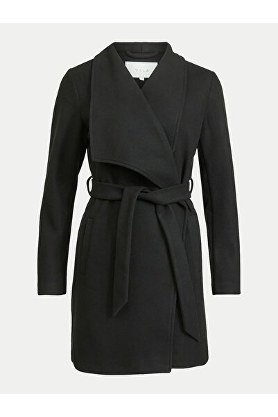VILA vila Women's Transitional Coat 14069682 Black