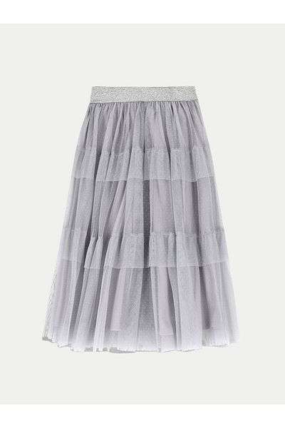 Coccodrillo Girl Tulle Skirt ZC4124101EPG Gray