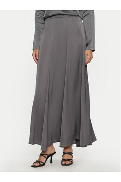 Vicolo Women's Maxi Skirt TS0191 Grey