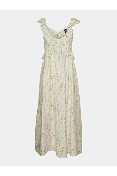 Vero Moda vero moda Women's Summer Dress 10303761 Ecru