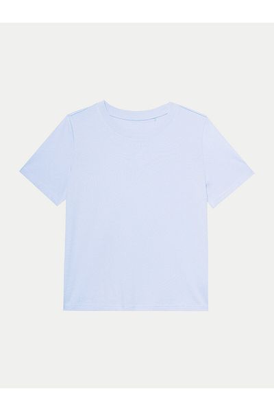 4F Tricou damă 4FWSS24TTSHF1360 Albastru deschis