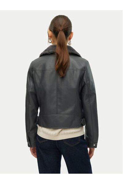 Vero Moda Women's Faux Leather Jacket 10250405 Gray