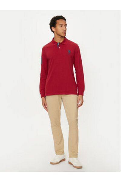U.S. Polo Assn. us polo assn Mens Polo MUP1935-912 Red