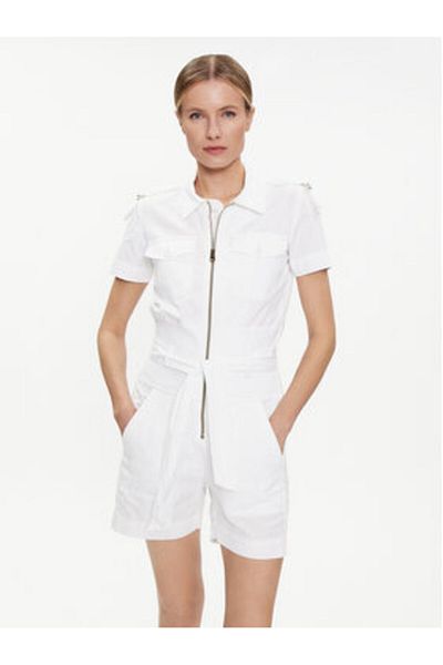 Aeronautica Militare Women's Jumpsuit 241TU130DCT3309 White