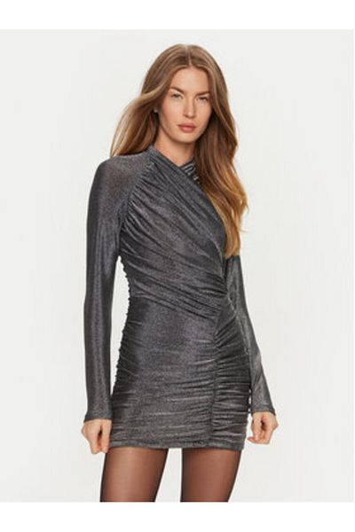 Bardot Rochie de cocktail pentru femei 59534DB argintie