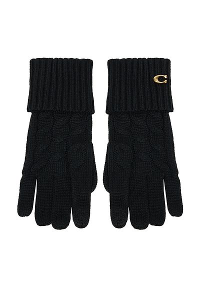 Coach Mănuși de damă pentru femei 29CO100293 Negre