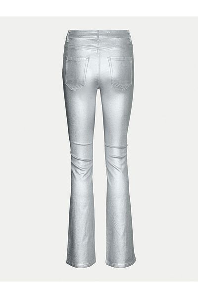Vero Moda vero moda Pantaloni din material textil pentru femei 10329072 argintii
